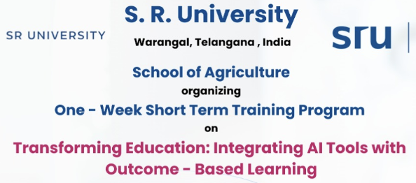 1 week STTP On Transforming Education: Integrating AI Tools with Outcome - Based Learning 2025